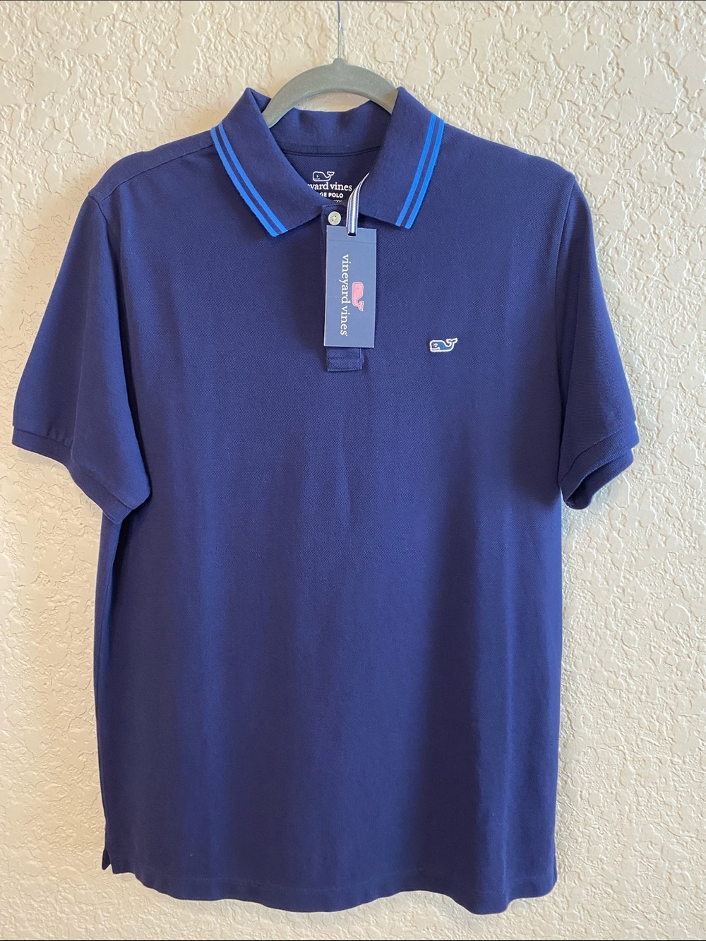 NWT Vineyard Vines Men’s Navy Heritage Polo Size Small